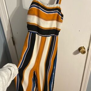 Striped Multicolor Jumpsuit